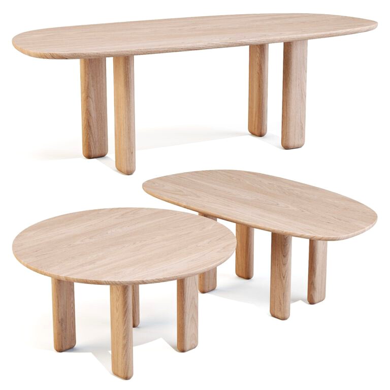 Liu Jo Caillou Dining Tables (340993)