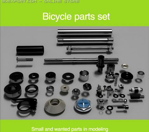 Parts for modeling 3D Model