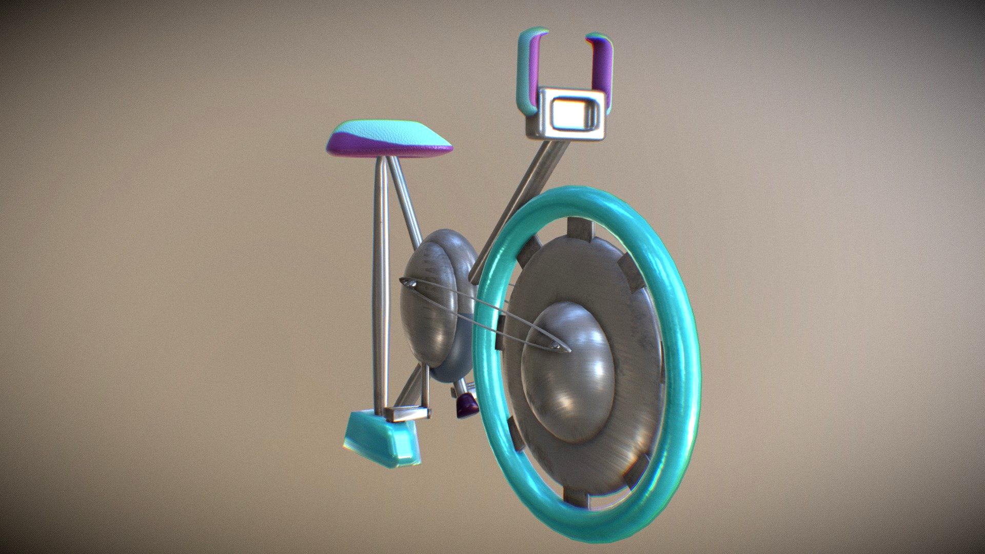 Gym Bike Stylised