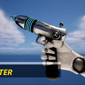 Animated Sci-Fi Blaster