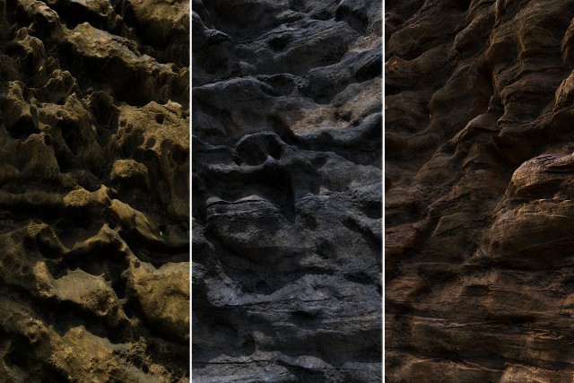 perforated rock surface - game textures