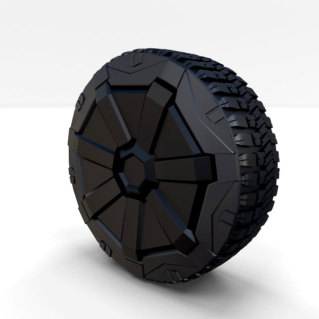tesla cybertruck wheel