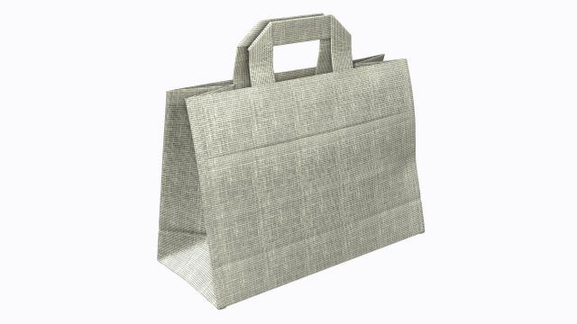fabric bag medium with handle