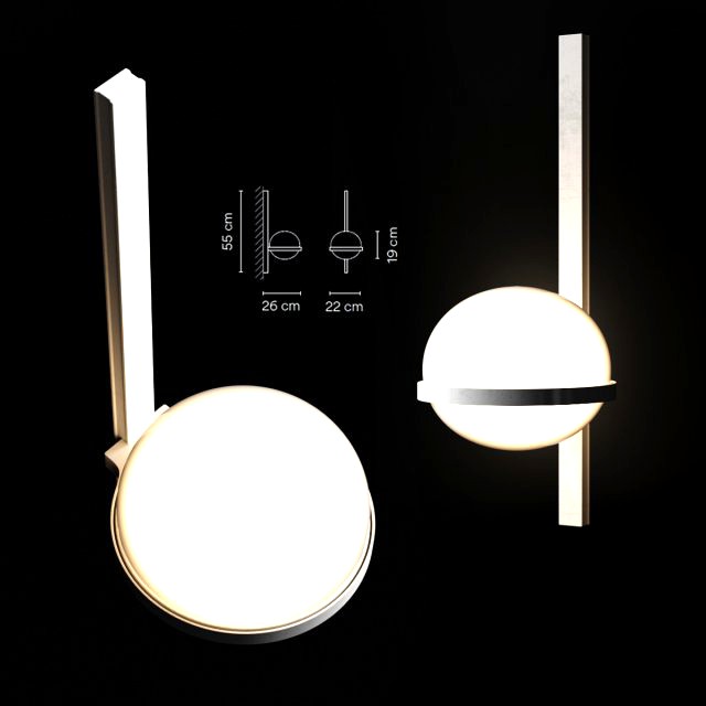 wall light vibia palma 3710