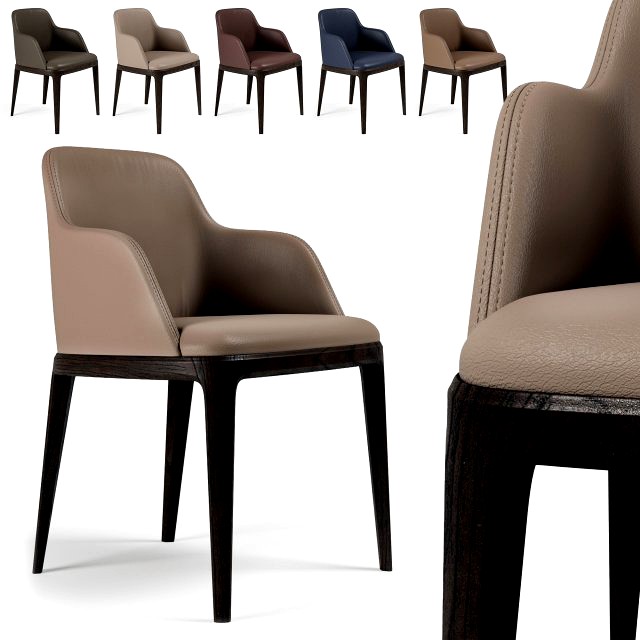 chair poliform grace 2