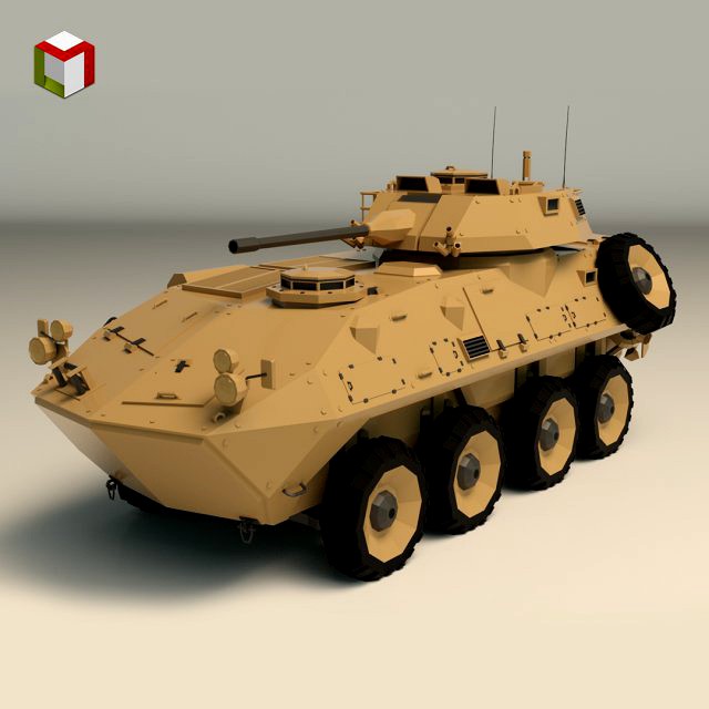 low poly tank 05