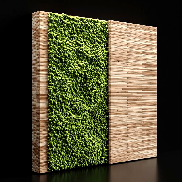 vertical garden and planks 2