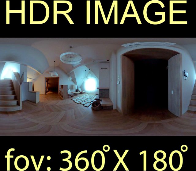 HDR Interior 3D Model