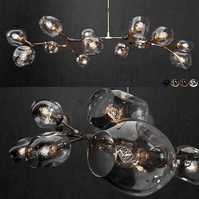 collection branching bubble 13 lamps