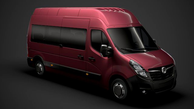 vauxhall movano l3h3 minibus 2020