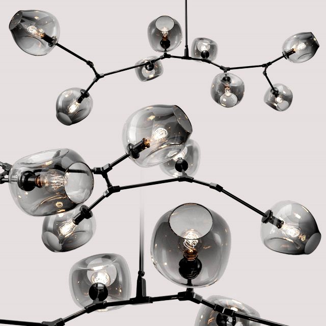 branching bubble 8 lamps