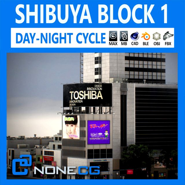 tokyo shibuya block 1