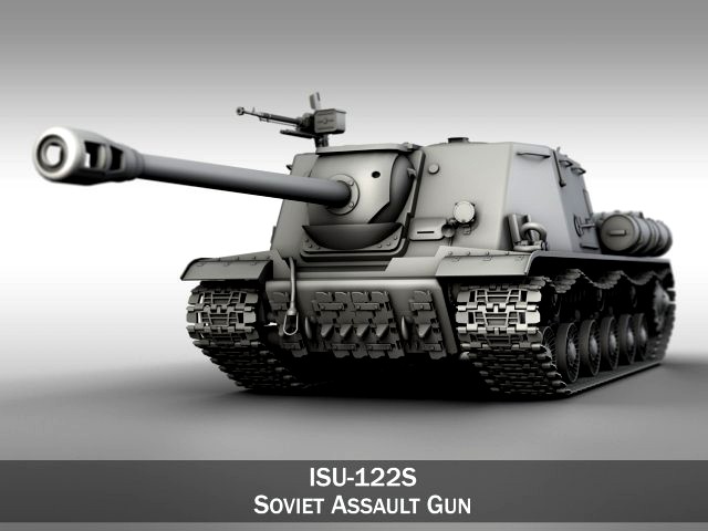 isu-122s - soviet assault