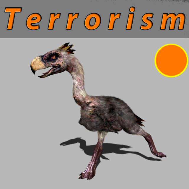 terror bird phorusrhacos