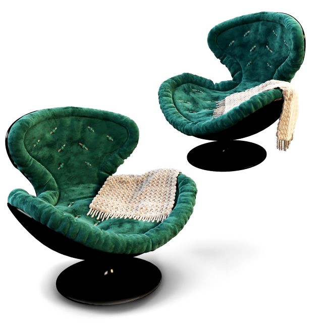 armchair with decor 4