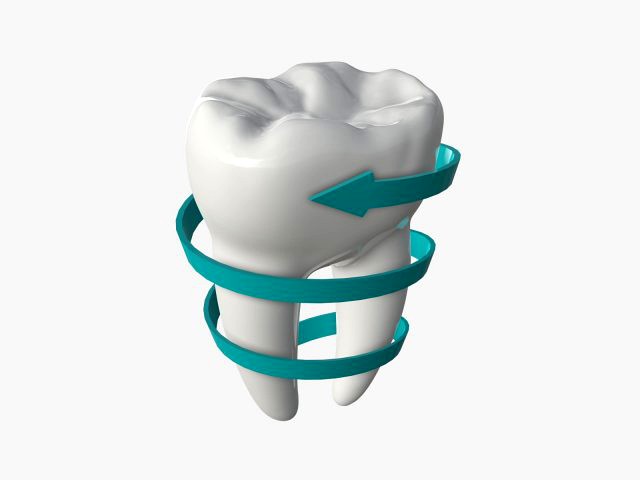 tooth molars with arrow 03