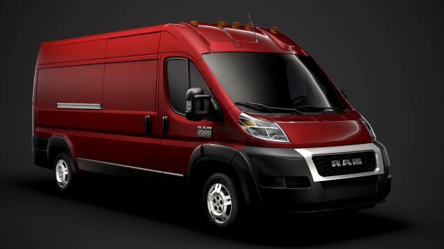 ram promaster cargo 3500 hr 159wb ext 2020