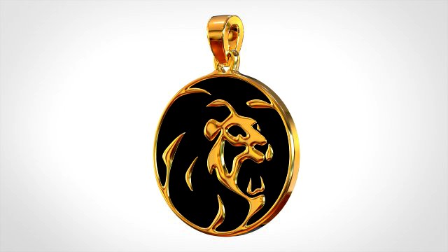 mgm logo pendant