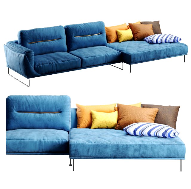 Corner Sofa Habia by Gorini