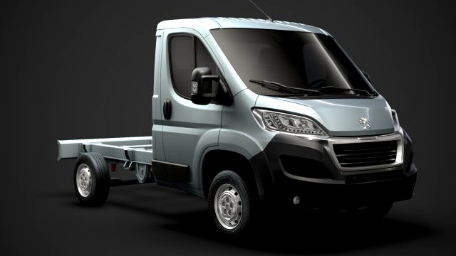 peugeot boxer manager chassis truck single cab 3000wb 2019