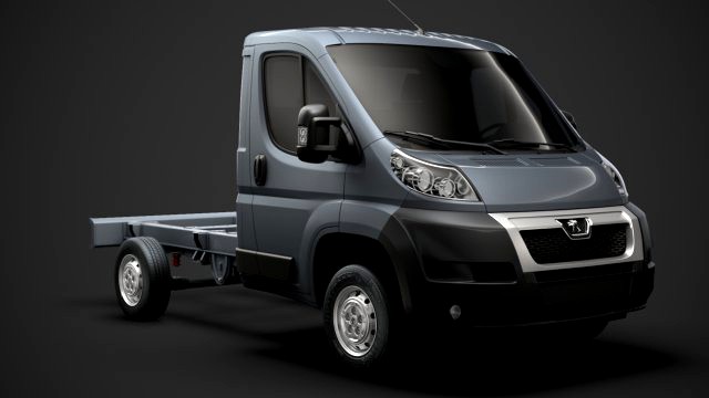 peugeot boxer manager chassis truck single cab 3000wb 2014