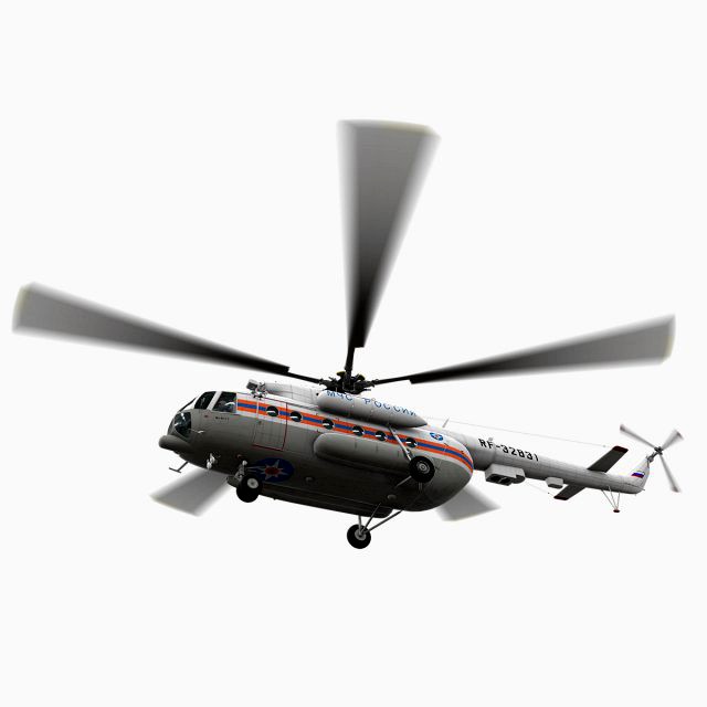 mi-8mtv russian emercom animated