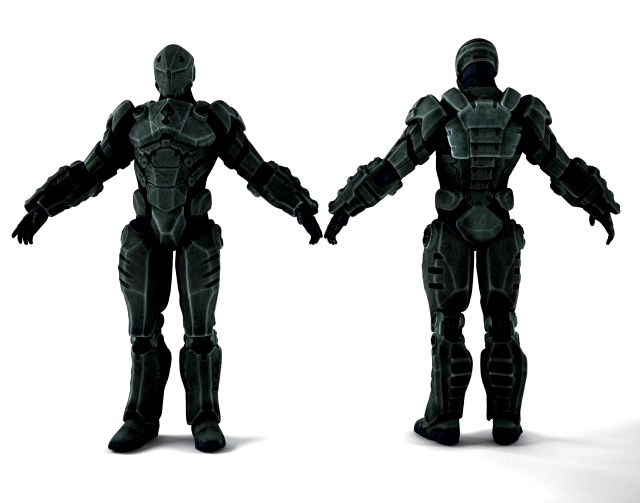 sci-fi soldier