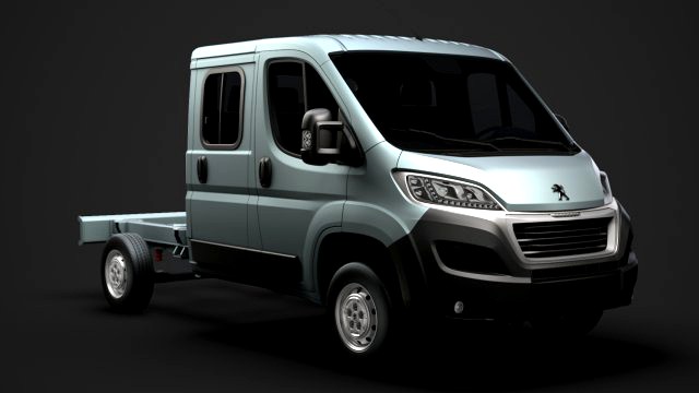 peugeot boxer manager chassis truck crew cab 3450 wb 2019