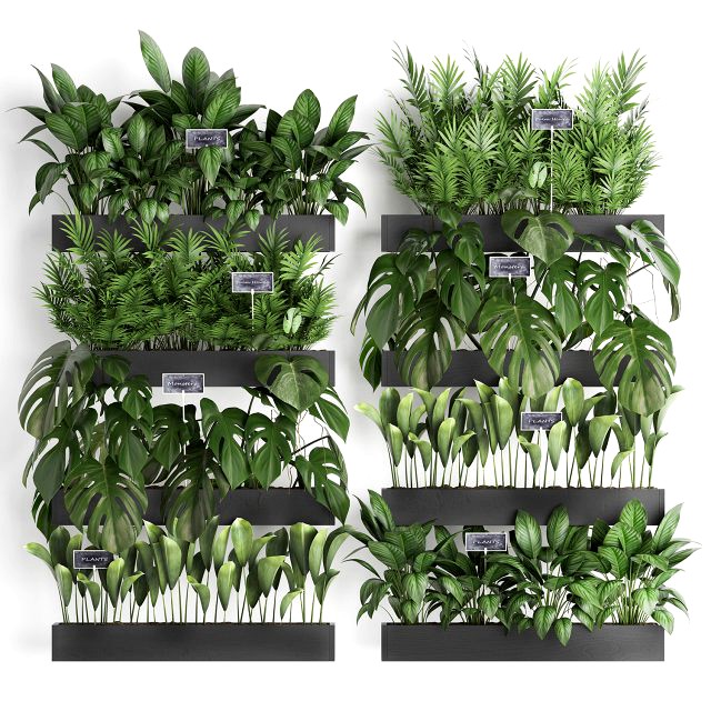 wooden flower boxes wall decor vertical garden 41