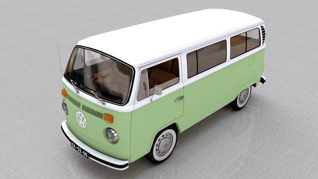 volkswagen t2 bay window 1974