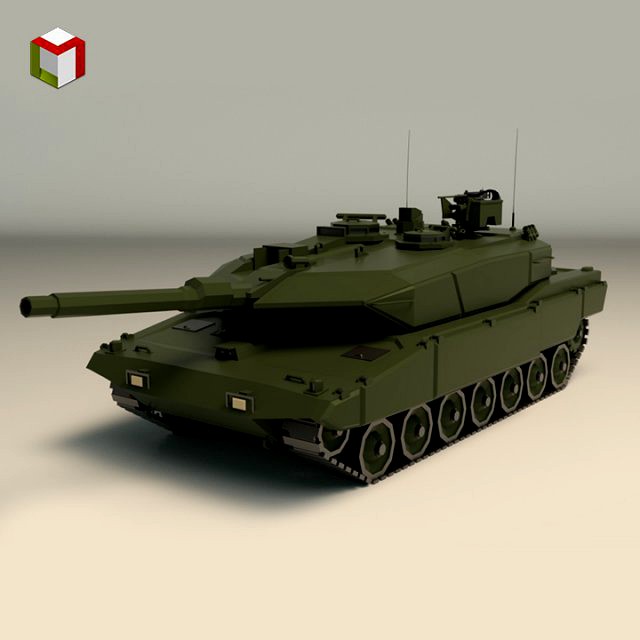 low poly tank 04