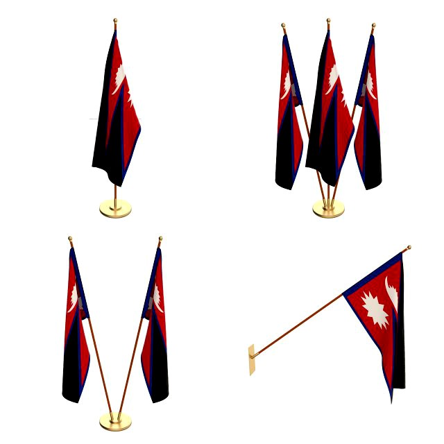 nepal flag pack