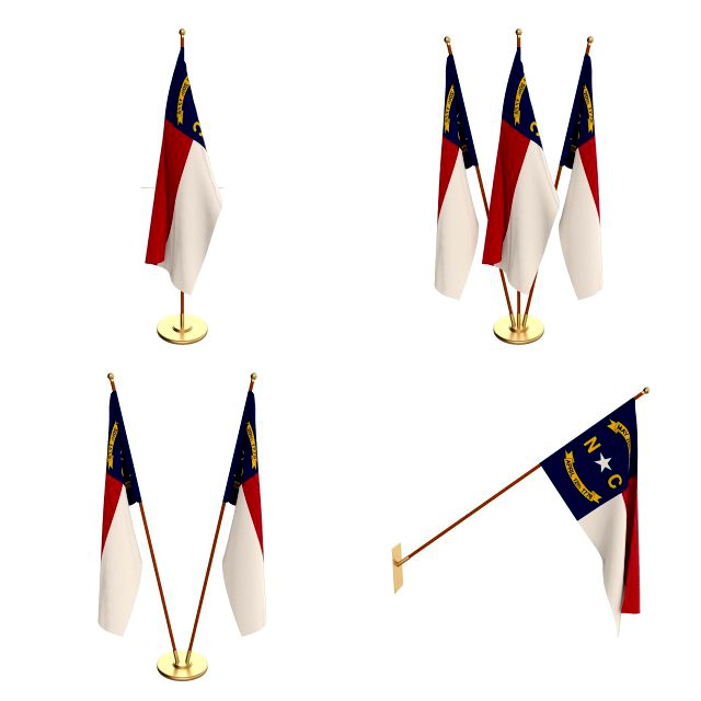 north carolina flag pack