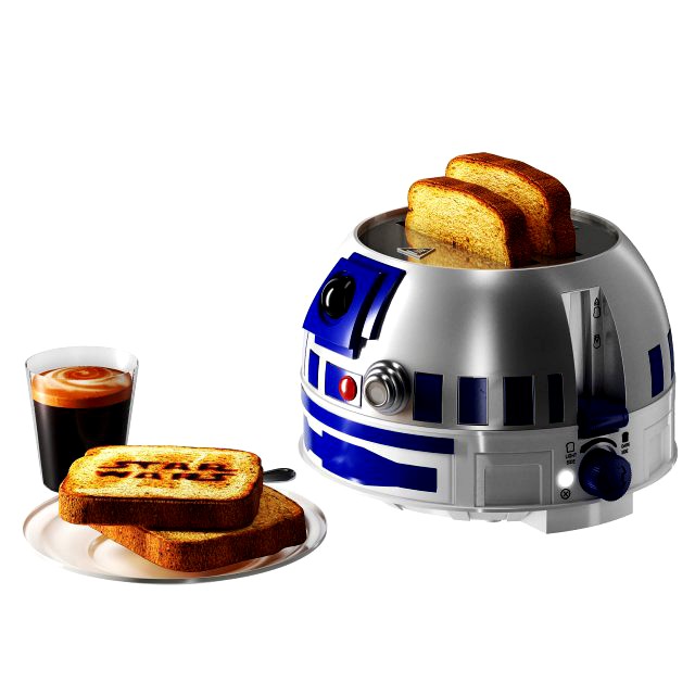 Toaster Star Wars R2D2 by Williams Sonoma