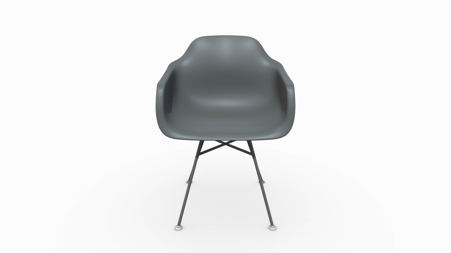 Silla Auxiliar Dolce Con Brazos Plastico Gris