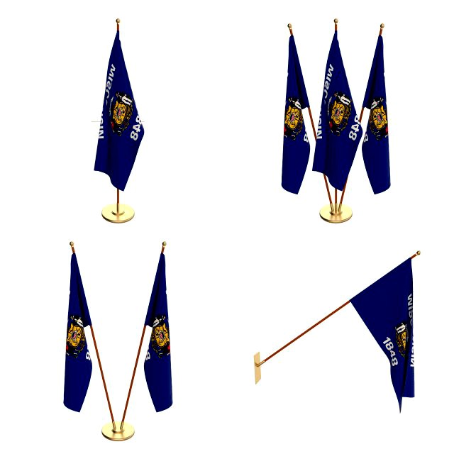 wisconsin flag pack