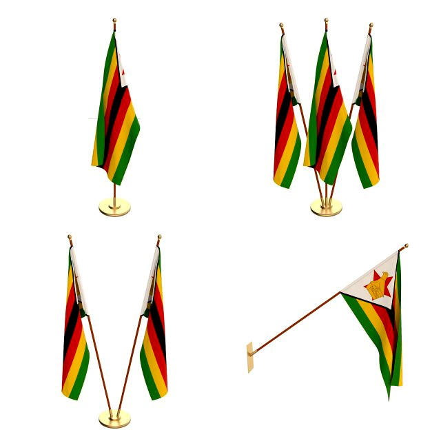 zimbabwe flag pack