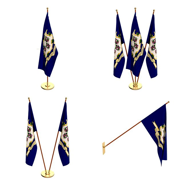 connecticut flag pack