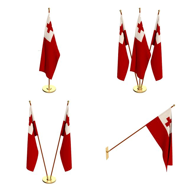 tonga flag pack