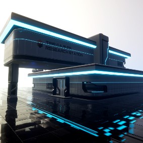 SciFi Building Package