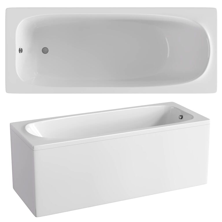 Acrylic bathtub Aquanet Nord (342540)