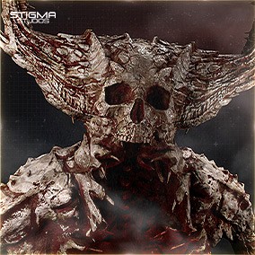 Skull Monster 03 - Game Assets + Extra