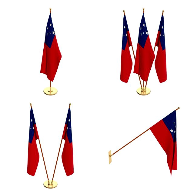 samoa flag pack
