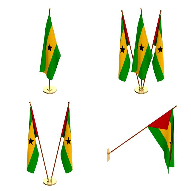sao tome and principe flag pack
