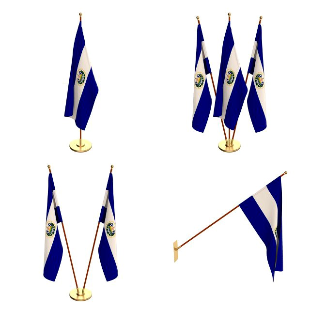 el salvador flag pack