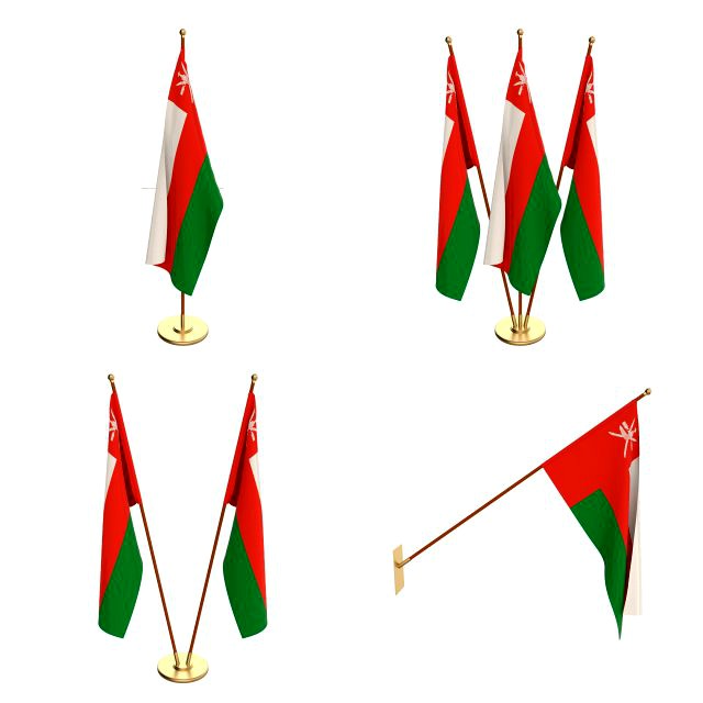 oman flag pack