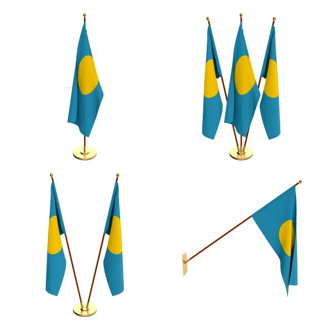 palau flag pack