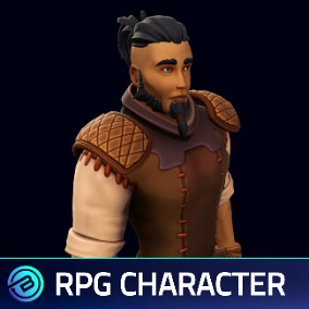 Modular Character - Fantasy RPG Stylized Human Male