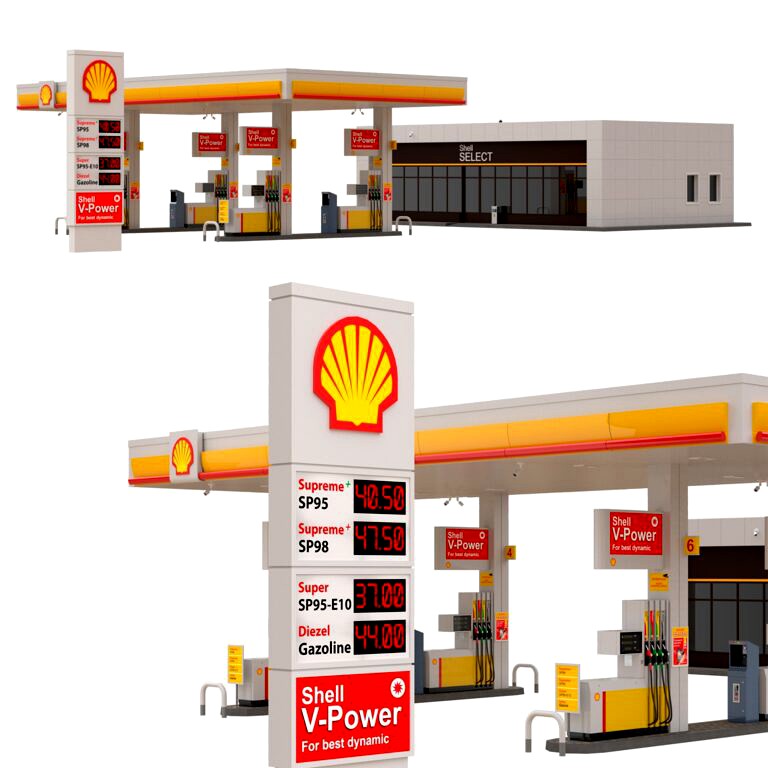 Shell petrol station (343190)