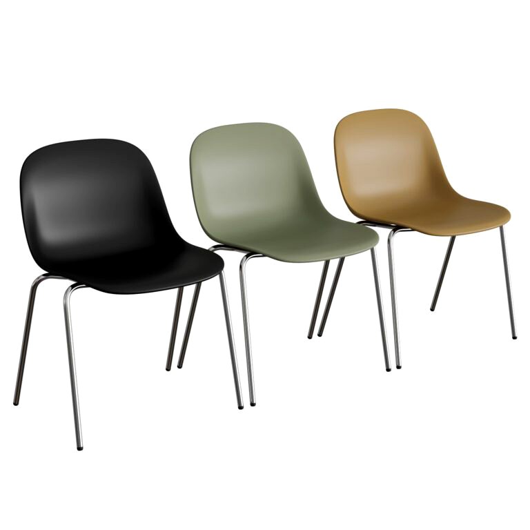 A-Base Fiber Side Chair  (343501)